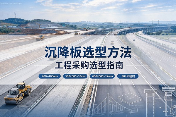 临潭沉降板选择方法