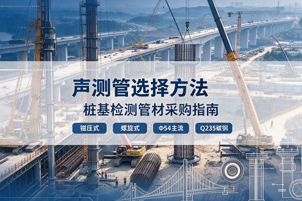 临潭声测管选型标准