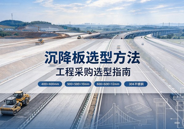 临潭沉降板选择方法
