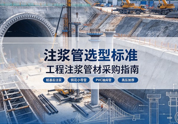 临潭注浆管选型标准